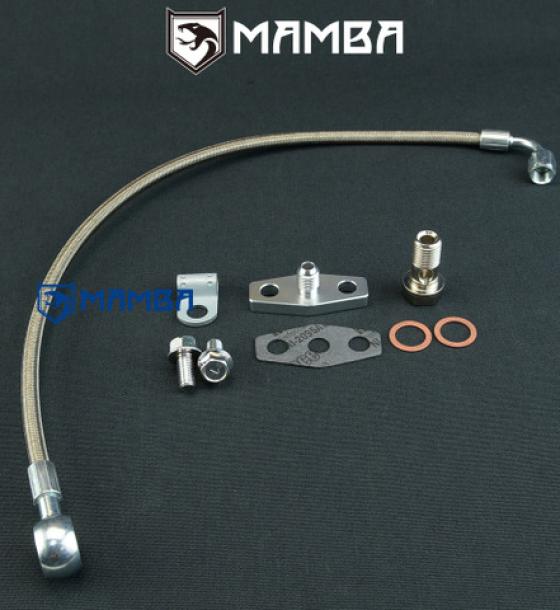 Turbocharger Oil Feed Supply Line 82~91 Peugeot 505 N9T 2.2L Garrett TB03 TB0327