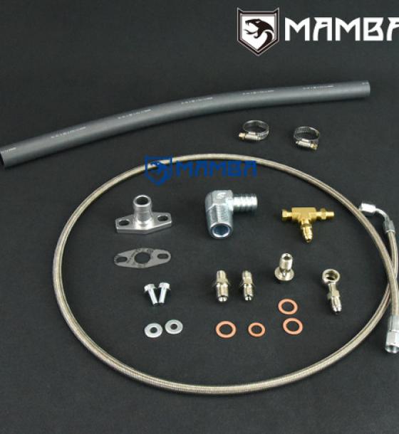 Turbo Oil Feed & Return Line Kit For Nissan Patrol TD42 GQ