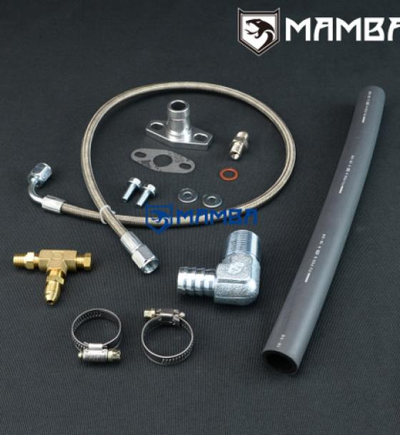 Oil Feed Return Line For Toyota 5L 3.0L Mitsubishi TD04-11G