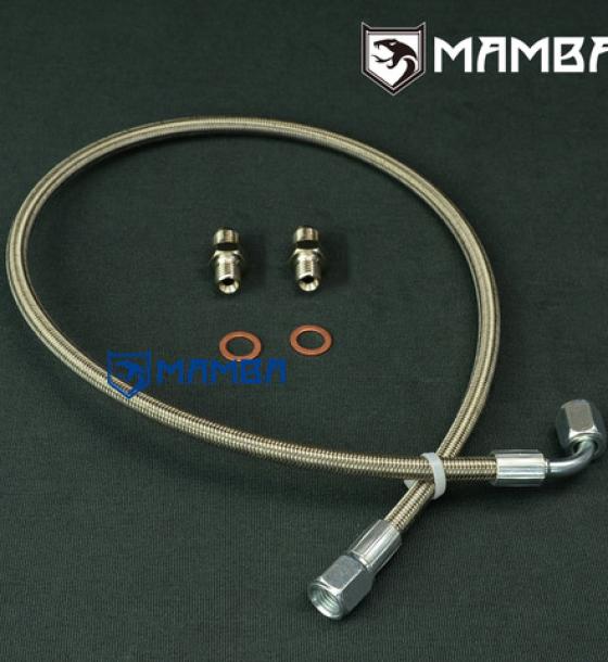 Turbocharger Oil Feed Line Kit For MAZDA MIATA MX-5 323 GTX w/ Holset HX30W
