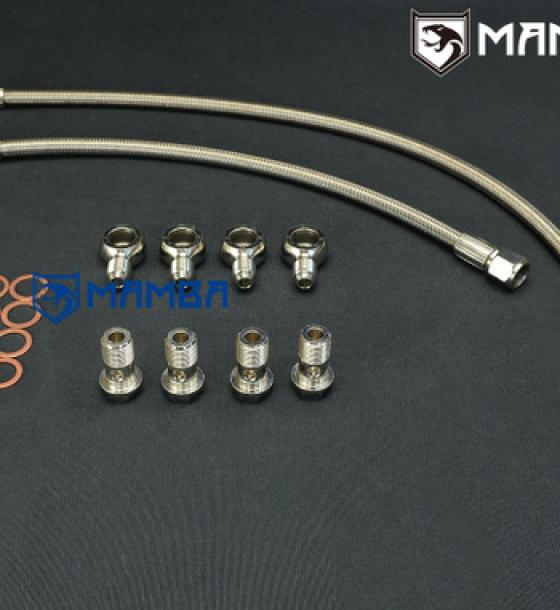 Turbocharger Water Line Kit For Nissan TD42 GU Patrol with Hitachi HT18