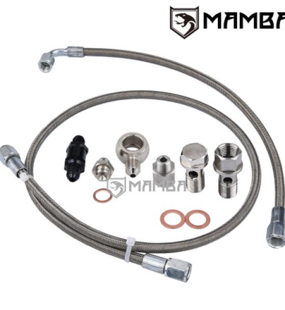 Turbo Oil Feed Line Kit For Ford GT35/40R GT3582R Territory