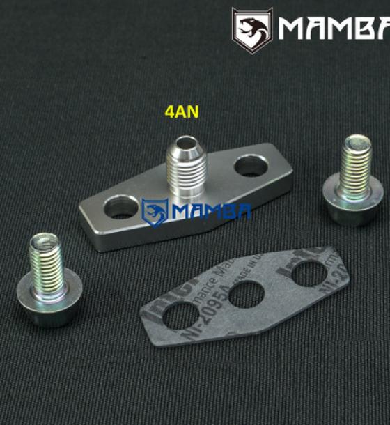 4AN Turbo Oil Feed Flange Kit Hitachi HT18 w/ 2.5mm
