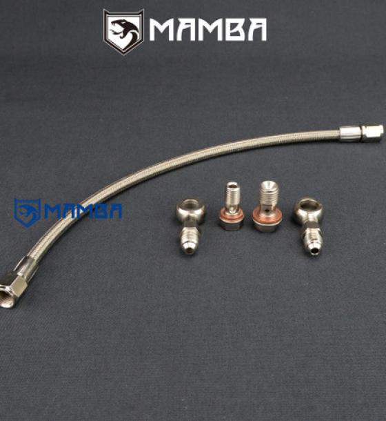 Turbo Oil Feed Line for Mitsubishi EVO 1~3 Eclipse TD05H 14B