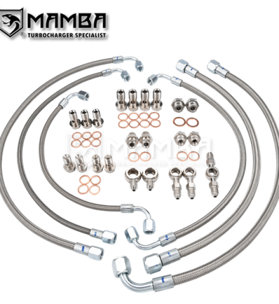 MAMBA NISSAN RB26DETT SKYLINE GTR Turbo Water Line Kit