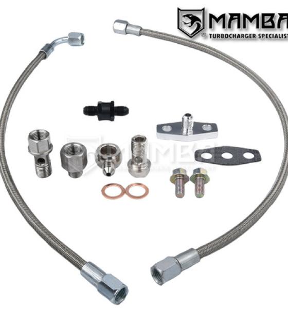 渦輪油管 FOR Ford  XR6 Garrett T3 T4 Turbo Oil Feed line kit