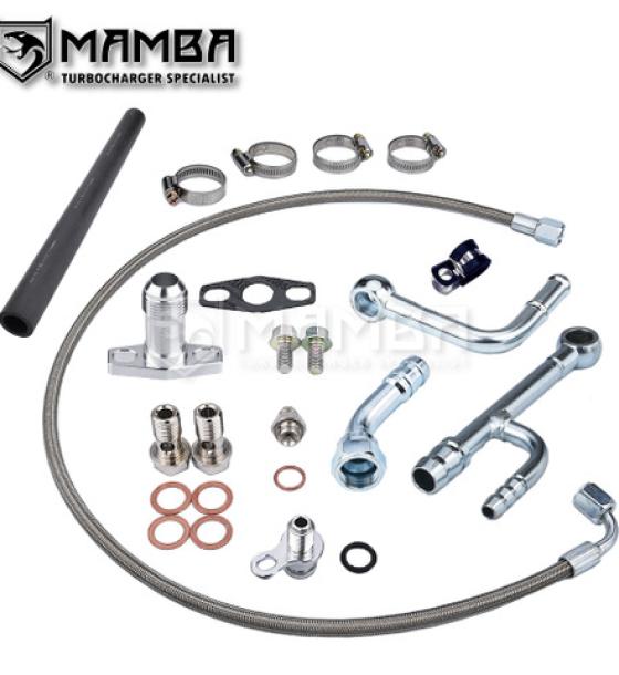 Turbocharger Oil Water Line Gen 3 EA888 VW GOLF R GTI MK7 IS20 IS38 Garrett GT28R GT30R