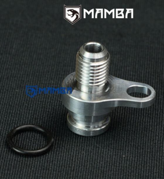 BMW N20 F10 F20 F22 F30 TD04LR6 4AN Turbocharger oil feed adapter fitting flange