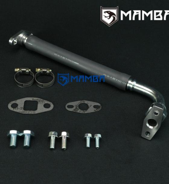 Turbocharger Oil Return Line kit Mitsubishi 4G63T DSM EVO 1~3 VR-4 w/ Garrett T3 T4 T04