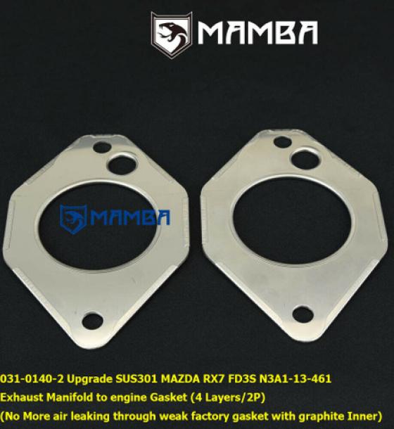 Upgrade SUS301 93~ MAZDA RX-7 FD3S N3A1-13-461A Exhaust Manifold to Engine Gasket