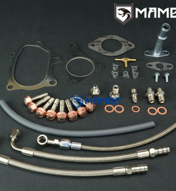 Turbocharger Install Line Gasket Kit For Subaru GE GH WRX Forester TD04L 49477-04000