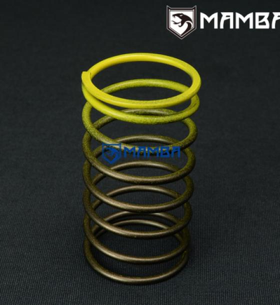 TiAL44mm 46mm V44 F46 Turbocharger External Wastegate Spring Small Yellow 0.2Bar 2.9Psi